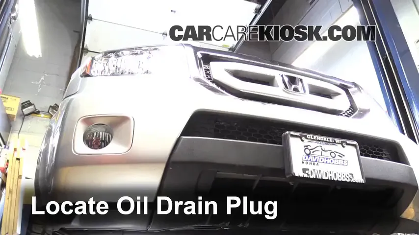 2011 Honda Pilot EX-L 3.5L V6 Oil Change Oil and Oil Filter